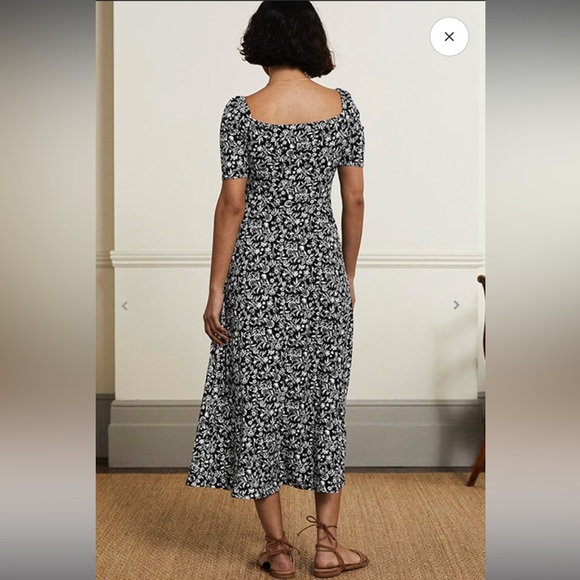 Boden Sweetheart Jersey Midi Dress - Picture 3 of 7